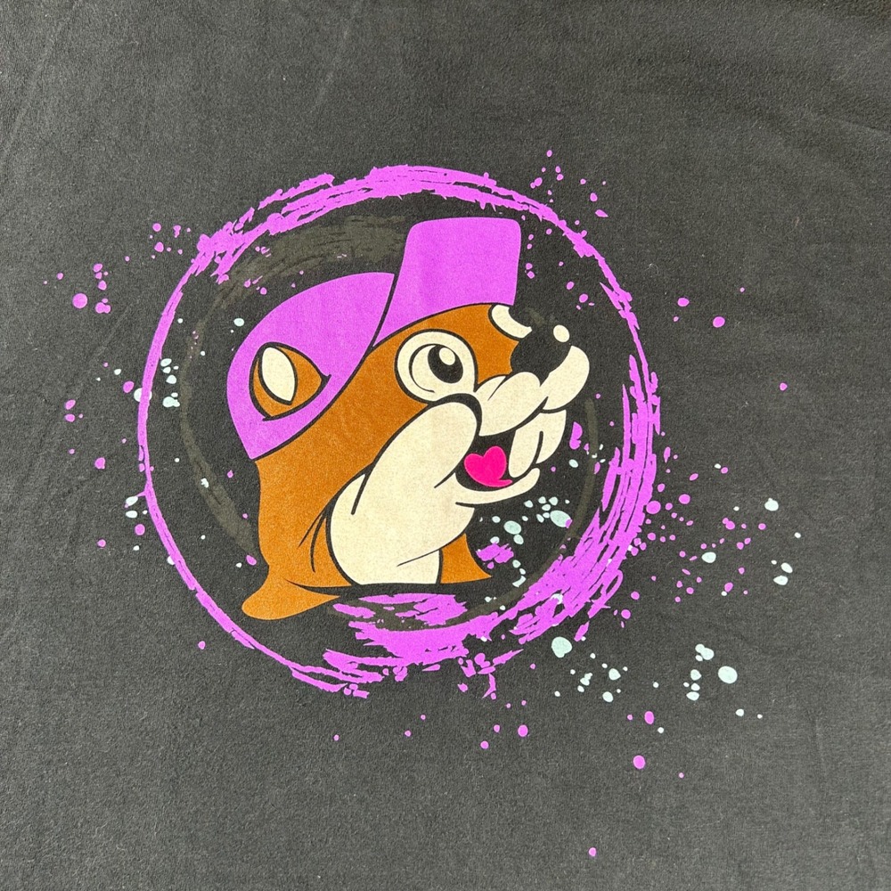Buc-ees DJ Beaver Graphic T-Shirt Mens XL Black I'm Going Back To Buc-ees Tee - Picture 3 of 7